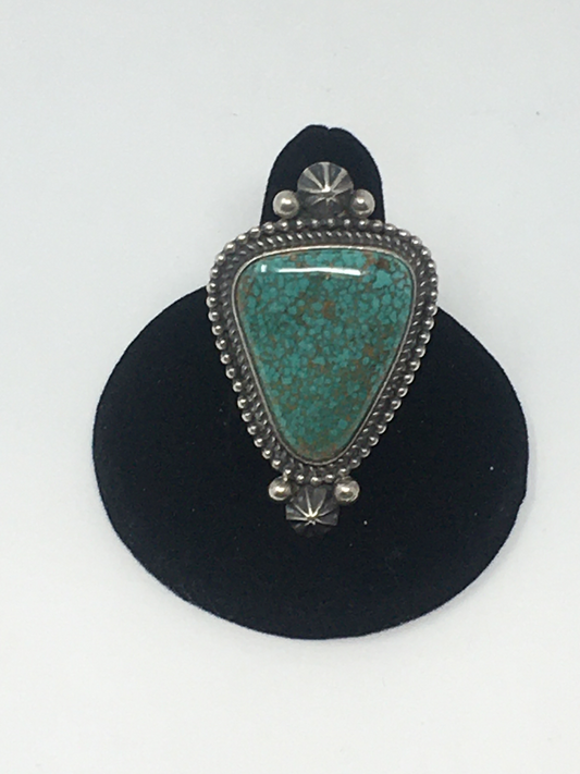 Turquoise and Sterling Ring