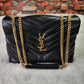 Pre-Loved Saint Laurent Loulou Medium Quilted Leather Shoulder bag