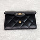 Pre-Loved Chanel Quilted Lambskin Card Wallet