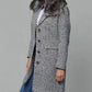 The Faux Fur Collar Tweed Jacket