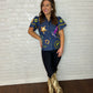 Denim Cowgirl Icon Top