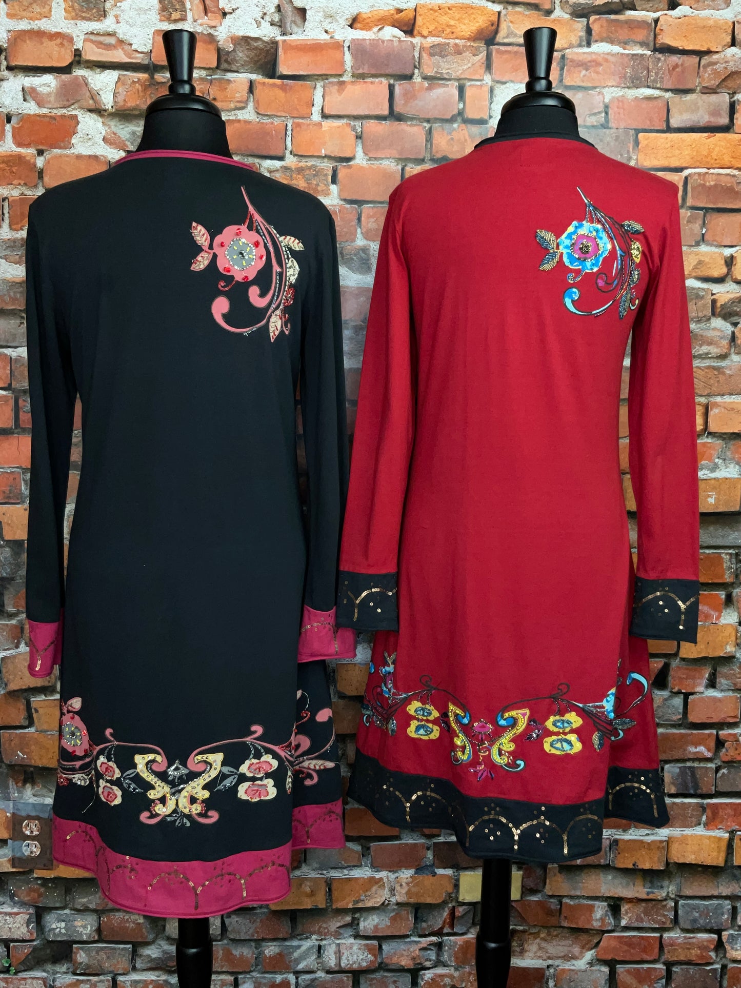 The Sister's Embroidered Dresses