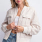 Sparkling Sequin Zip Up Jacket