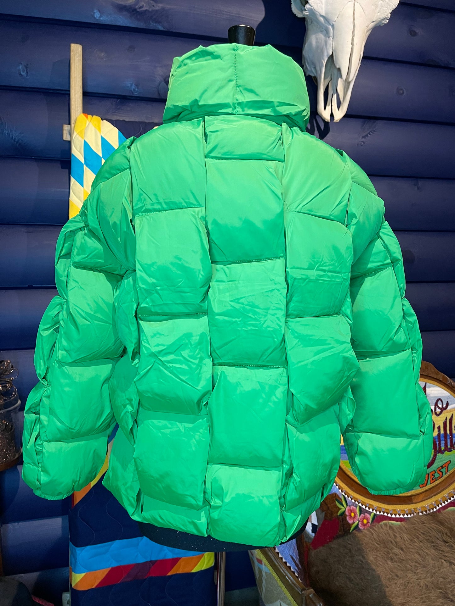 The Kelly Green Puffer