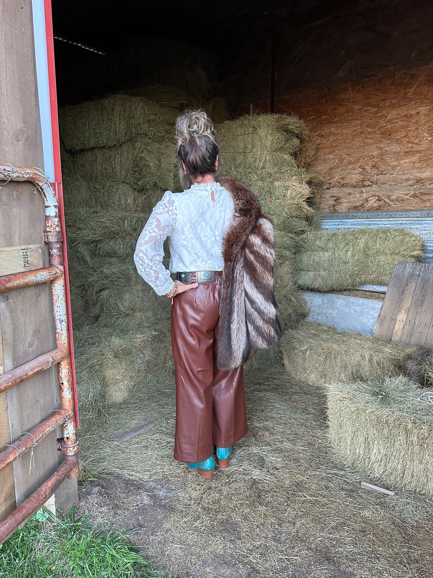 High Chaparral Wide Leg Crop Pants