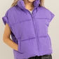 The Wisteria Sleeve Puffer Jkt/Vest