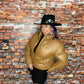 Cold Days Leather Puffer Jacket