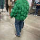 The Kelly Green Puffer