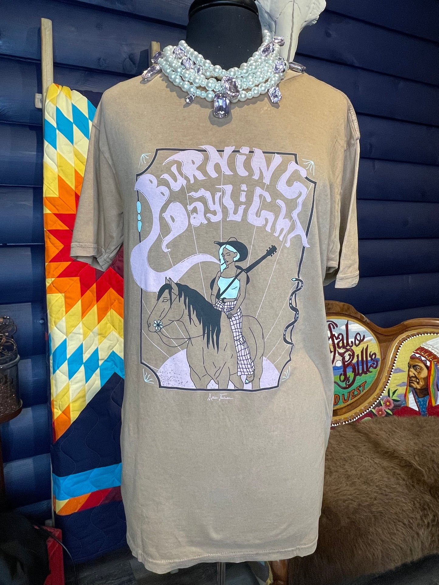 Burning Daylight Vintage Tee