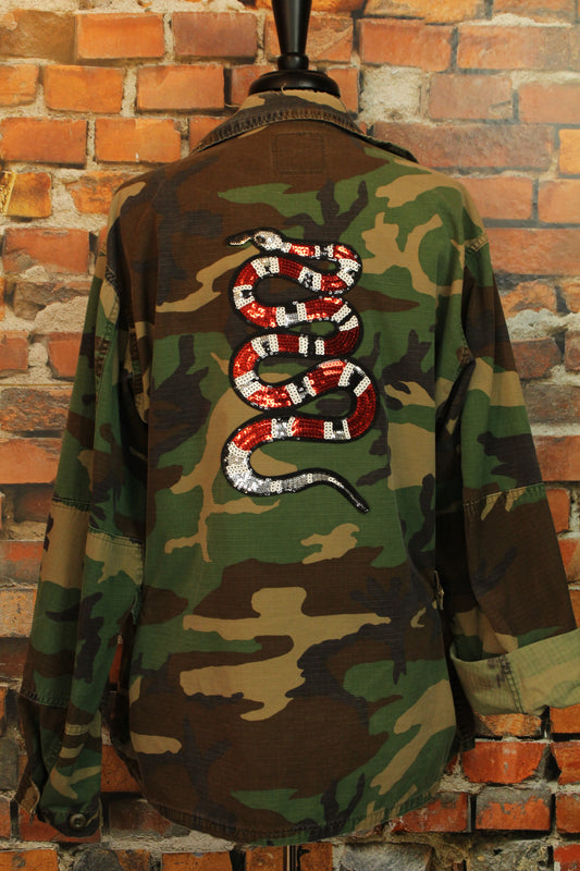 Camo Army Style Jacket