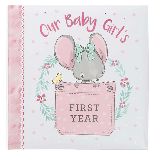 Memory Book Of Our Baby Girl's First Year