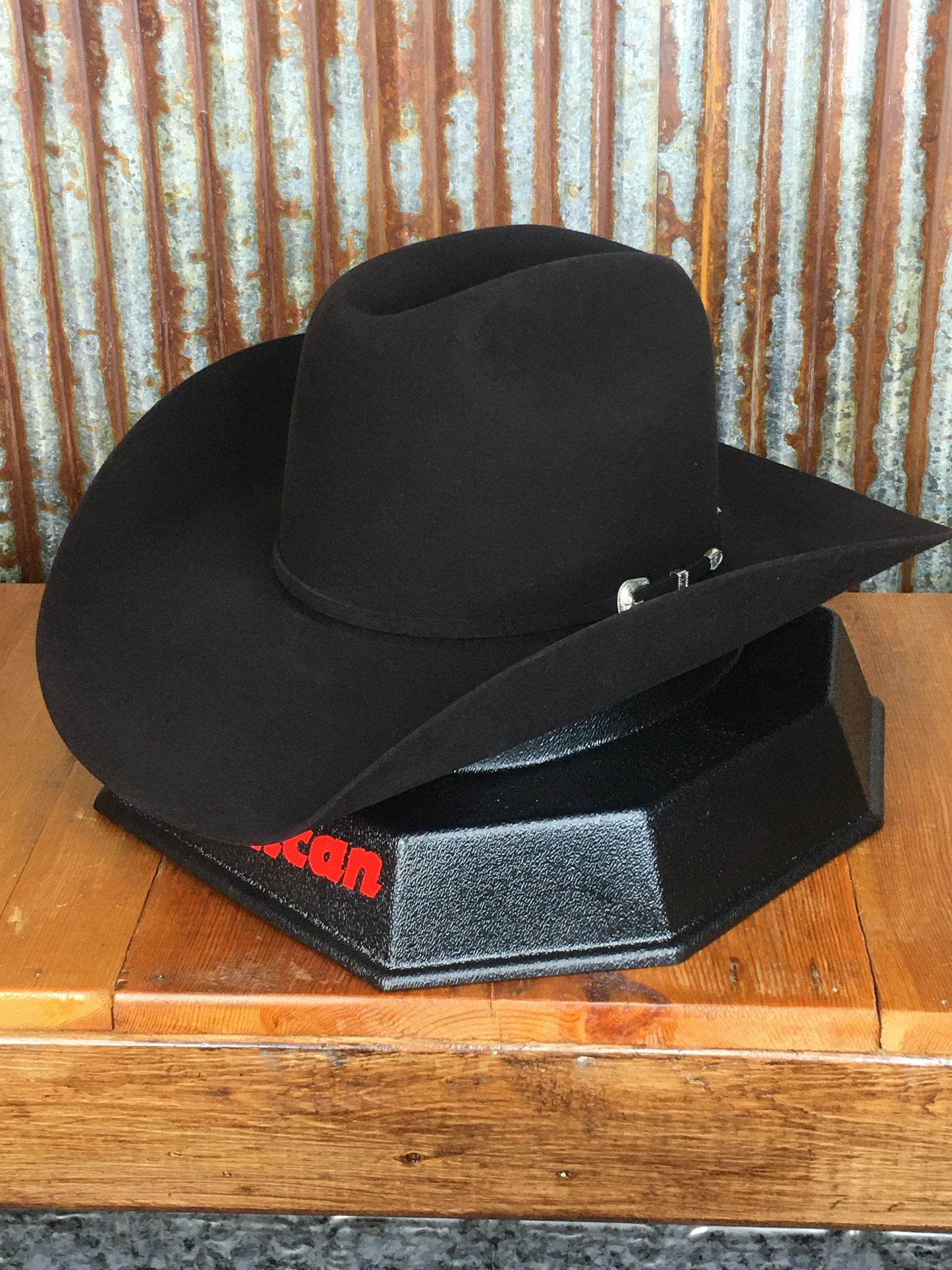 200X BLACK CHERRY FELT HAT