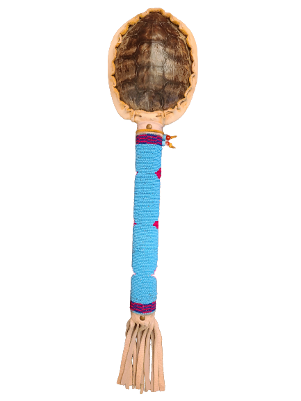 Beaded Turtle Rattle