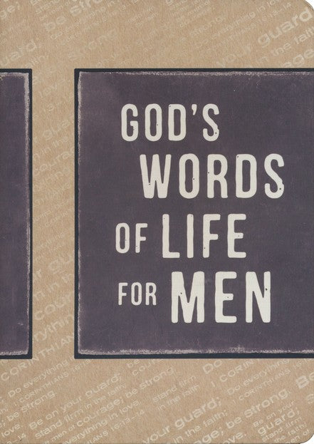 God’s Words of Life for Men