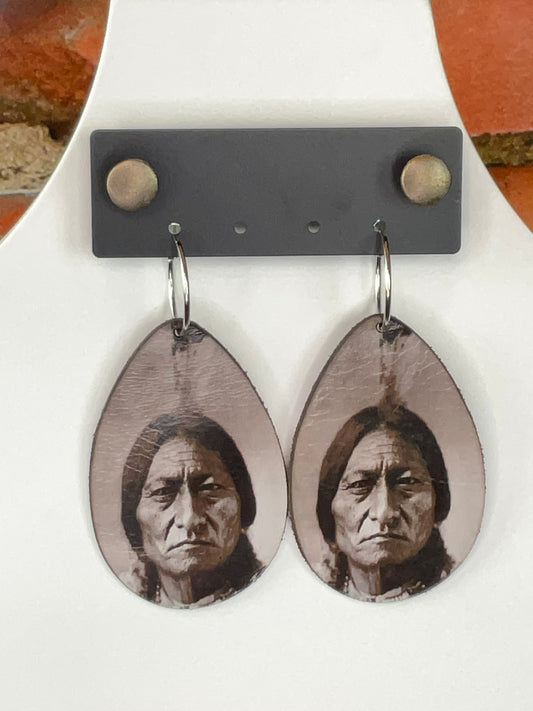 Chief Sitting Bull Earrings