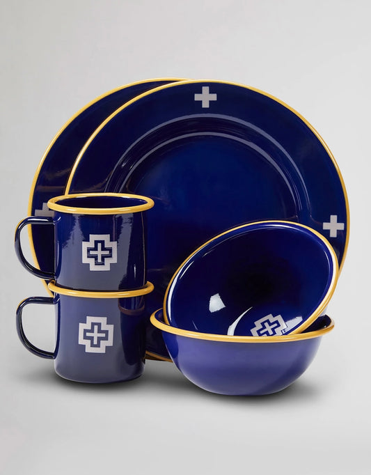 Pendleton Camp Enamelware Dishes