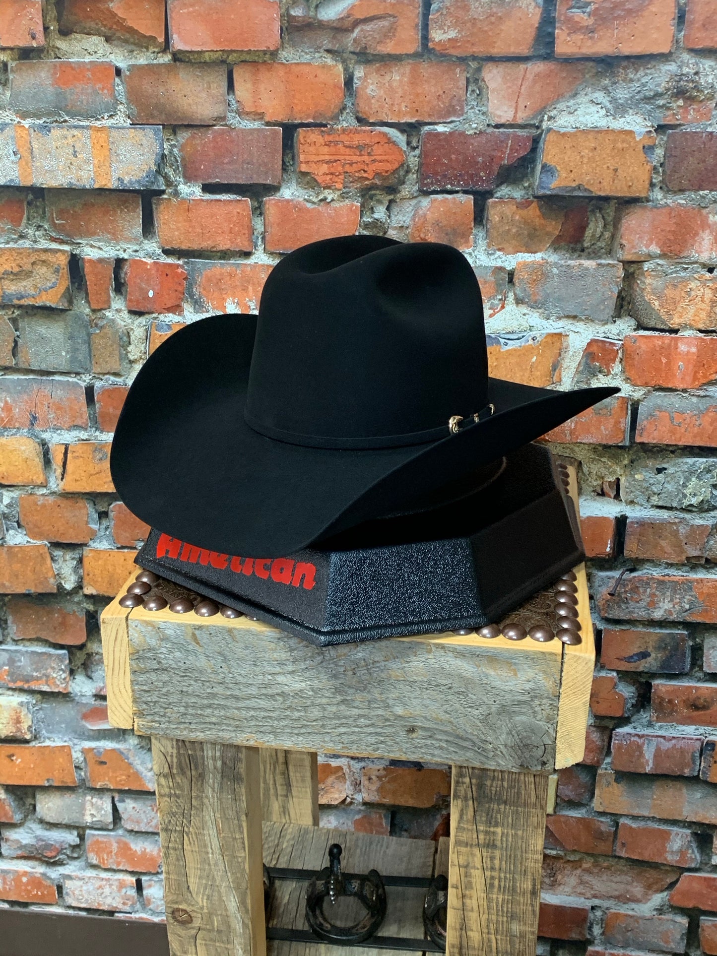 1000X BLACK FELT HAT