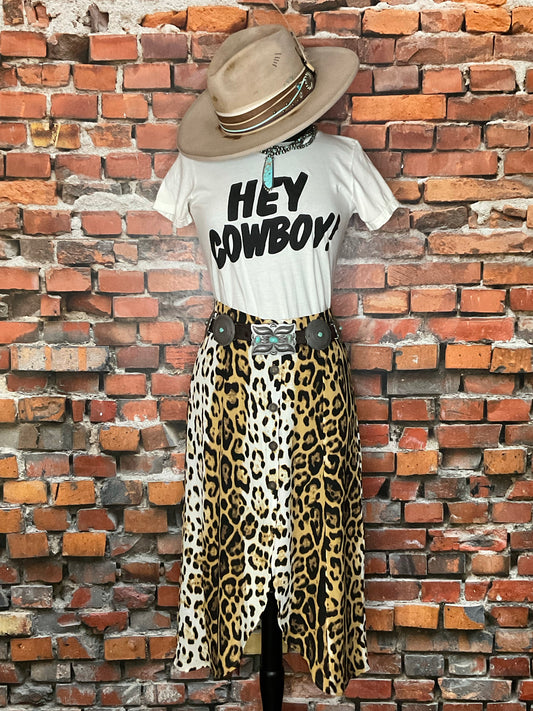 Buddy Love Leopard Skirt